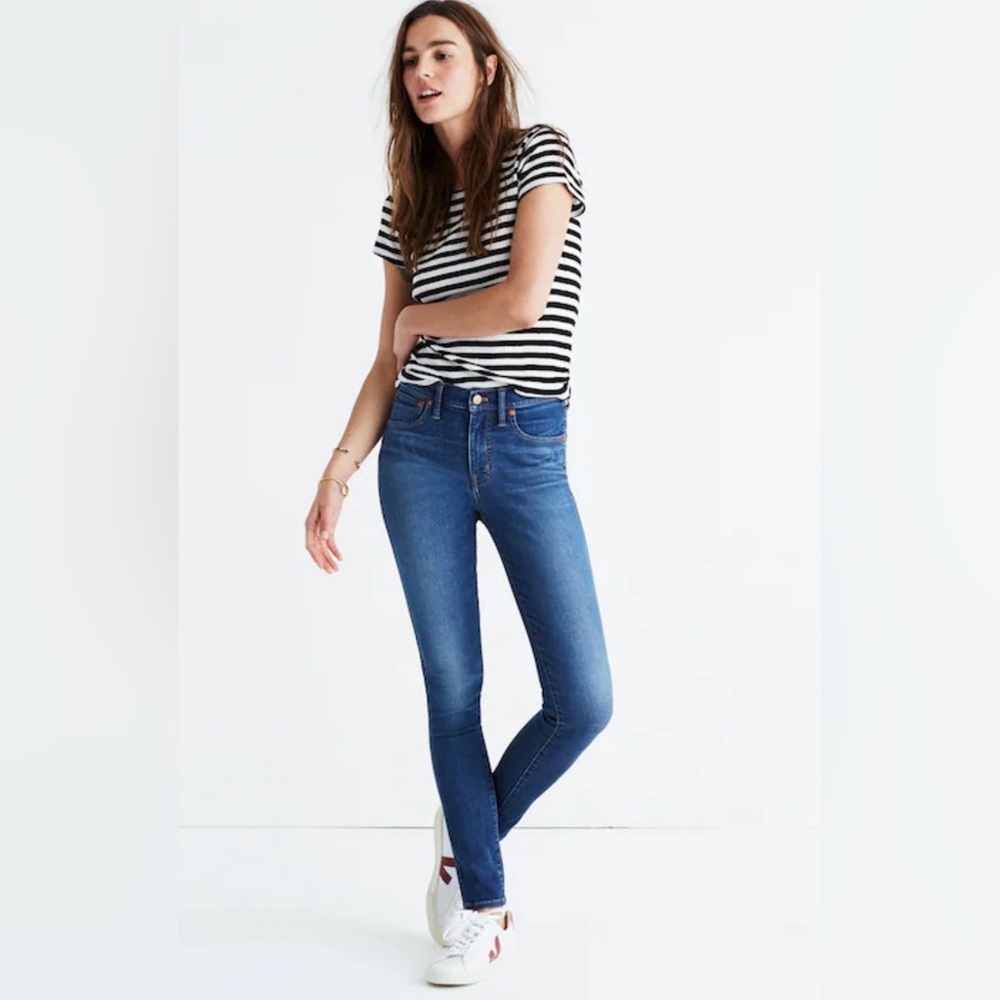 Madewell 9” High-Rise Skinny Jeans – Size 32T